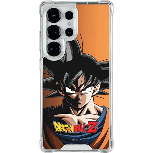 Dragon Ball Z Goku Portrait Galaxy S25 Ultra Clear Case